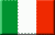 bandiera italiana e link alsito del governo italiano