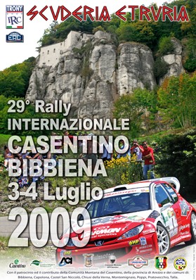 rally casentino 2009
